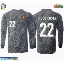 Portugal Diogo Costa #22 Torwart Auswärtstrikot EM 2024 Langarm